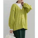 起毛ブークレニットカーディガン ニットカーディガン レディース | Growing Rich | 詳細画像3