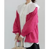 起毛ブークレニットカーディガン ニットカーディガン レディース | Growing Rich | 詳細画像4