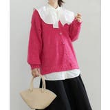 起毛ブークレニットカーディガン ニットカーディガン レディース | Growing Rich | 詳細画像6