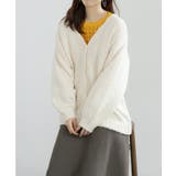 起毛ブークレニットカーディガン ニットカーディガン レディース | Growing Rich | 詳細画像7