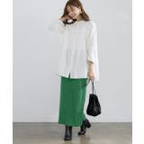 バルキーニットスリットスカート ニットスカート ロング | Growing Rich | 詳細画像5