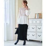 バルキーニットスリットスカート ニットスカート ロング | Growing Rich | 詳細画像6