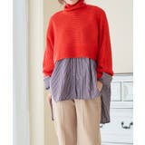 2wayタートルネックショートニット 秋冬 トップス | Growing Rich | 詳細画像10 