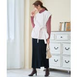 キルティング ベスト レディース | Growing Rich | 詳細画像8