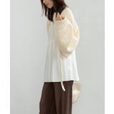 ぽわん袖2Wayニットボレロ ボレロ カーディガン | Growing Rich | 詳細画像12