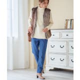 ロングファーミックスベスト ベスト レディース | Growing Rich | 詳細画像7