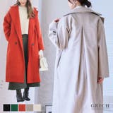 ダブルチェスターコート コート レディース | Growing Rich | 詳細画像1 