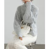 ランタンスリーブハイネックニット ニット レディース | Growing Rich | 詳細画像10