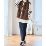 ボーダーハイネックオーバーニット ニット レディース | Growing Rich | 詳細画像6 