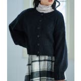 ブラック | 2wayシャギーニットカーディガン カーディガン ニット | Growing Rich