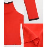 配色ハイネックリブニット ニット レディース | Growing Rich | 詳細画像16 