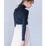 配色ハイネックリブニット ニット レディース | Growing Rich | 詳細画像5 