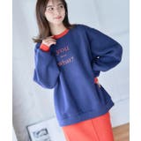 裏起毛配色ロゴスウェット トレーナー スウェット | Growing Rich | 詳細画像8 