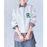 裏起毛 イニシャル サガラ刺繍 | Growing Rich | 詳細画像2