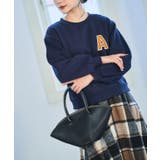 裏起毛 イニシャル サガラ刺繍 | Growing Rich | 詳細画像3