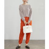 ボートネックボリューム袖ニット ニット レディース | Growing Rich | 詳細画像24 