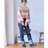 グラデーションボトルネックニット ニット レディース | Growing Rich | 詳細画像3 