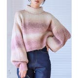 グラデーションボトルネックニット ニット レディース | Growing Rich | 詳細画像6 