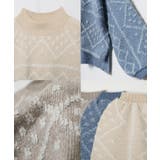 ノルディック柄ジャガードニット ニット レディース | Growing Rich | 詳細画像15 