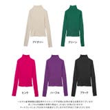 指穴ハイネックリブニット ニット レディース | Growing Rich | 詳細画像20