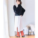 編み地切替ハイネックニット ニット レディース | Growing Rich | 詳細画像2