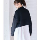 編み地切替ハイネックニット ニット レディース | Growing Rich | 詳細画像5