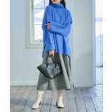 シャギーハイネックチュニック ニット レディース | Growing Rich | 詳細画像11