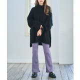 シャギーハイネックチュニック ニット レディース | Growing Rich | 詳細画像21