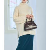 シャギーハイネックチュニック ニット レディース | Growing Rich | 詳細画像6