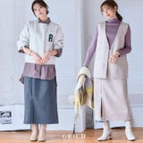 メルトンスリットナロースカート スカート ロング | Growing Rich | 詳細画像1 