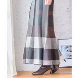 チェック柄マーメイドニットスカート M L | Growing Rich | 詳細画像11