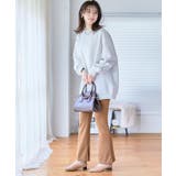 袖ロゴ入り裏起毛ビッグスウェット トレーナー 裏起毛 | Growing Rich | 詳細画像12