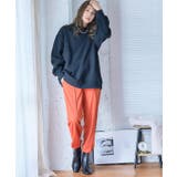 袖ロゴ入り裏起毛ビッグスウェット トレーナー 裏起毛 | Growing Rich | 詳細画像3