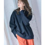 袖ロゴ入り裏起毛ビッグスウェット トレーナー 裏起毛 | Growing Rich | 詳細画像6