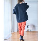 袖ロゴ入り裏起毛ビッグスウェット トレーナー 裏起毛 | Growing Rich | 詳細画像7