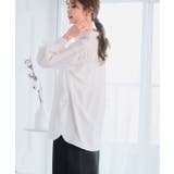 バックドロストシャツ レディース 長袖 | Growing Rich | 詳細画像8 