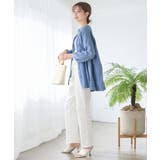 バンドカラー ティアード チュニック | Growing Rich | 詳細画像13