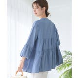 バンドカラー ティアード チュニック | Growing Rich | 詳細画像15