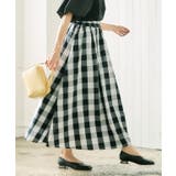 チェックBK | ギンガムチェックボリュームスカート スカート チェック | Growing Rich