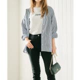 バーコードプリントTシャツ トップス レディース | Growing Rich | 詳細画像9 