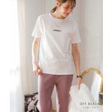 天竺スモールプリントTシャツ tシャツ レディース | Growing Rich | 詳細画像11