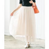 アイボリー | チュールレーススカート スカート レディース | Growing Rich