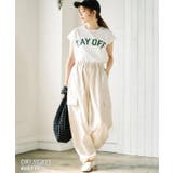 ロゴフレンチスリーブTシャツ トップス レディース | Growing Rich | 詳細画像3