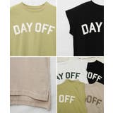 ロゴフレンチスリーブTシャツ トップス レディース | Growing Rich | 詳細画像18