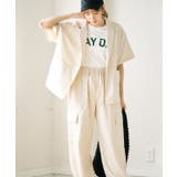 ロゴフレンチスリーブTシャツ トップス レディース | Growing Rich | 詳細画像6