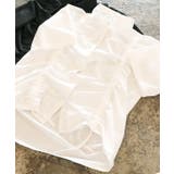 フロントシャーリング5分袖シャツ トップス レディース | Growing Rich | 詳細画像4