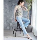 ラメシアーチュールトップス 見せるインナー シアートップス | Growing Rich | 詳細画像9