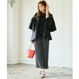 総柄プリーツワイドパンツ プリーツ パンツ | Growing Rich | 詳細画像2