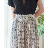 総柄プリーツワイドパンツ プリーツ パンツ | Growing Rich | 詳細画像13