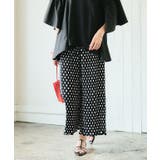 総柄プリーツワイドパンツ プリーツ パンツ | Growing Rich | 詳細画像3